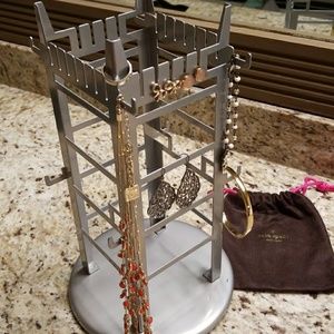 Revolving Jewelry Caddy Holder Organizer Display